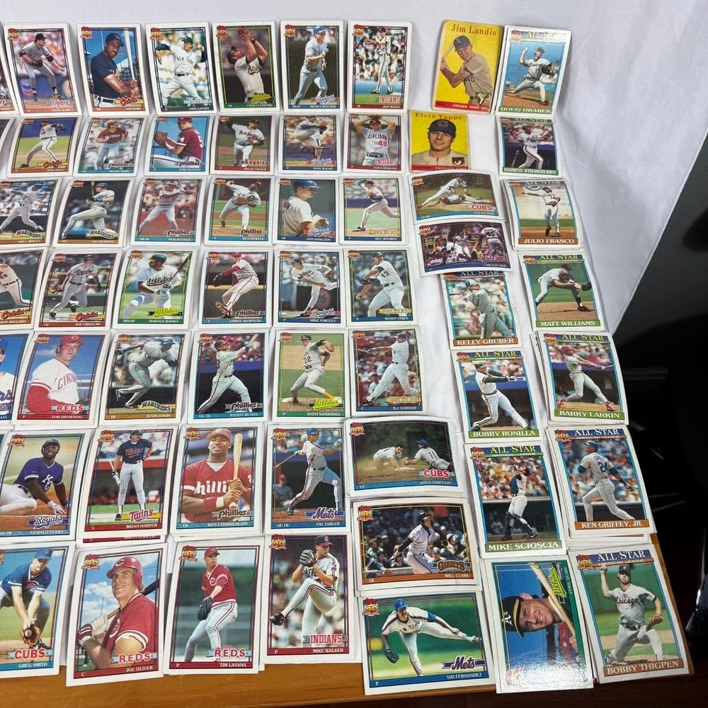 1991 Topps Baseball Card Lot